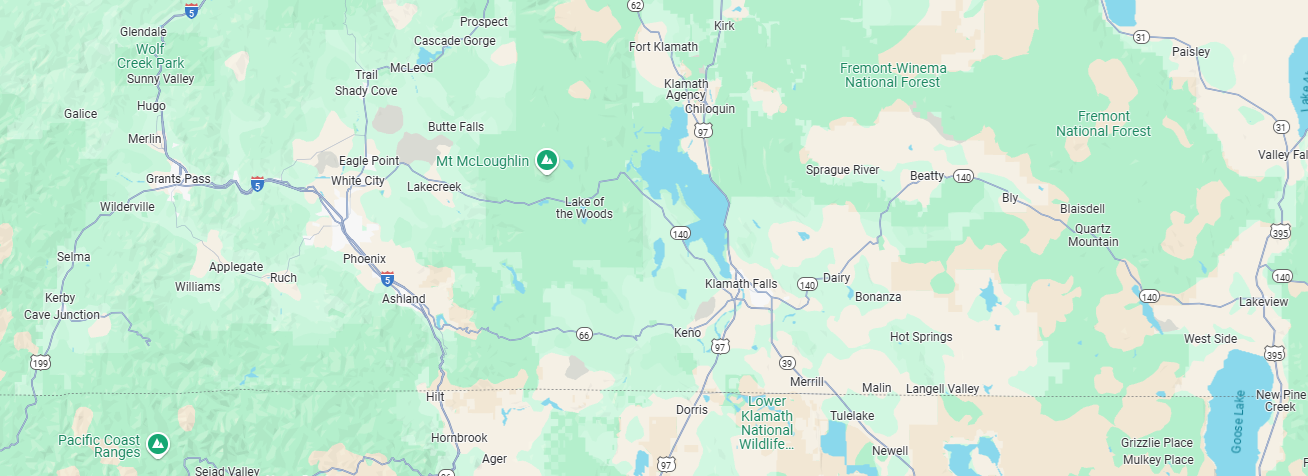 Service area map
